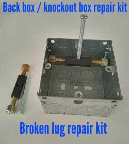 electrical back box repair lug|electrical back box repair kit.